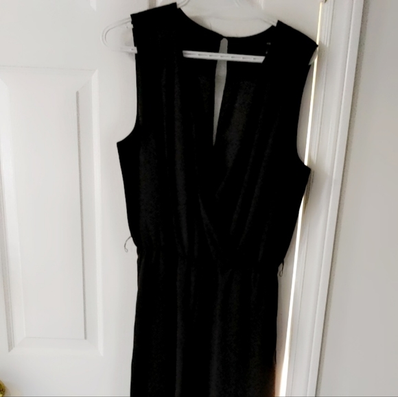 Black slim leg jumpsuit - Picture 2 of 2